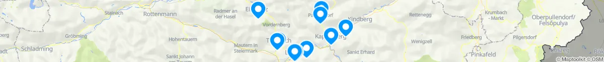 Map view for Pharmacies emergency services nearby Tragöß-Sankt Katharein (Bruck-Mürzzuschlag, Steiermark)